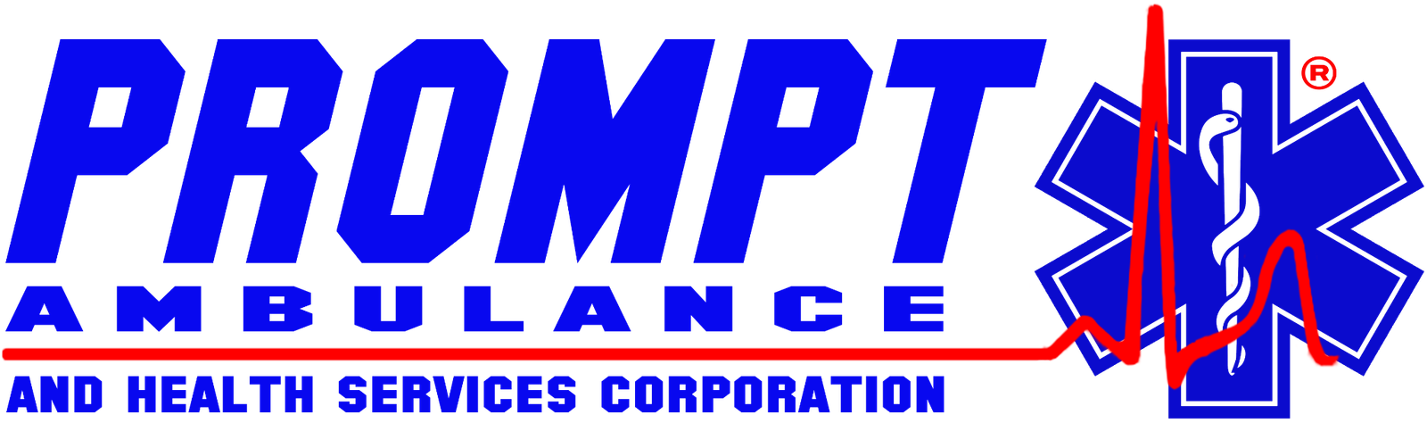 Prompt Ambulance and Health Services Corporation logo
